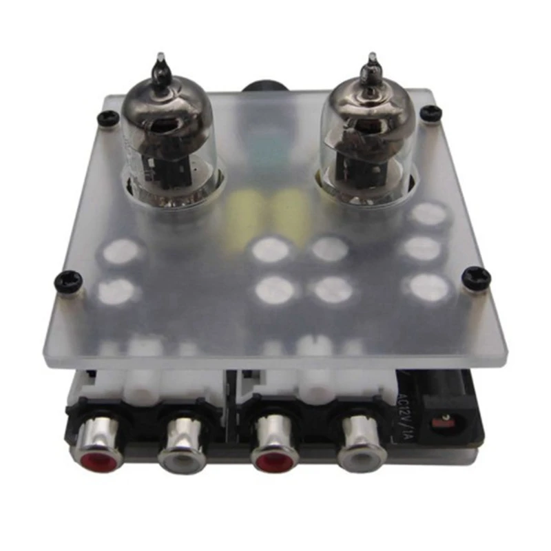 

1 Pcs 6J3 Vacuum Tube Preamp Amplifier Board & 1 Pcs AC 12V 6J2 Tube Fever Pre Amplifier Preamp AMP Pre-Amplifier Board