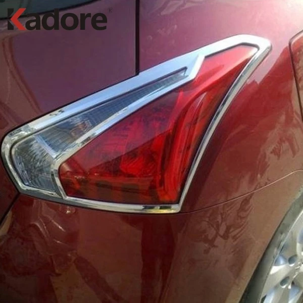 Накладка на заднюю фару для Nissan Tiida 2011 2012 2013 2014 ABS хромированная накладка наклейка