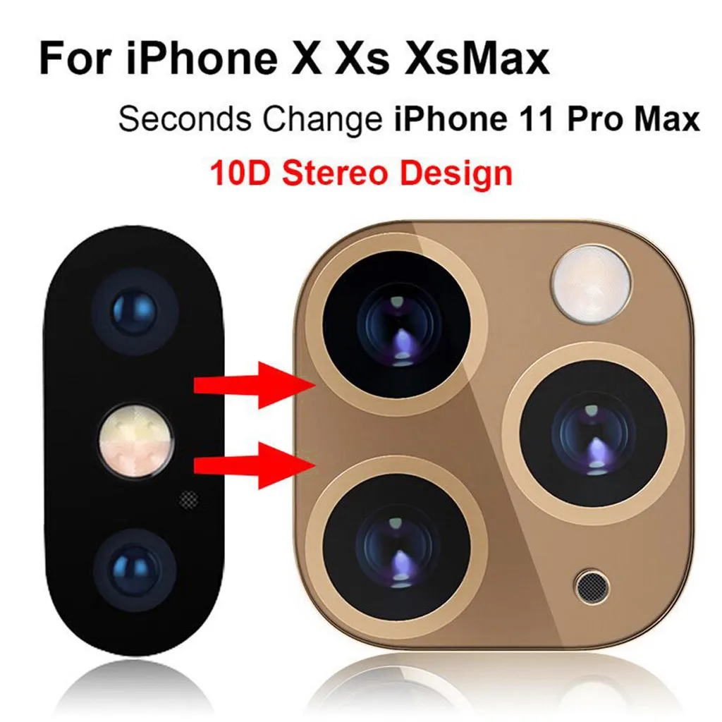 Защитная пленка для объектива камеры iPhone X /XS MAX | Мобильные телефоны и аксессуары