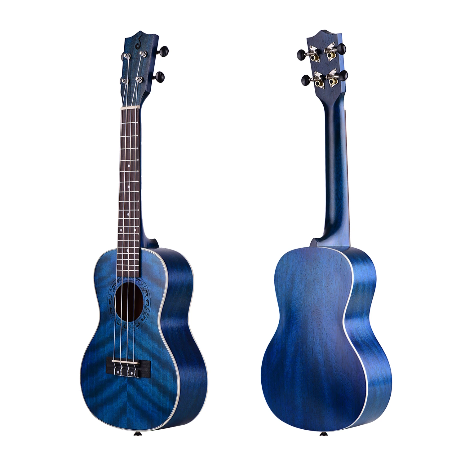 

Гавайская гитара 23 дюймов концерт укулеле ручной работы, выполненная из красного синего цвета фанерное тело гриф мост с мешком тюнер ремень...