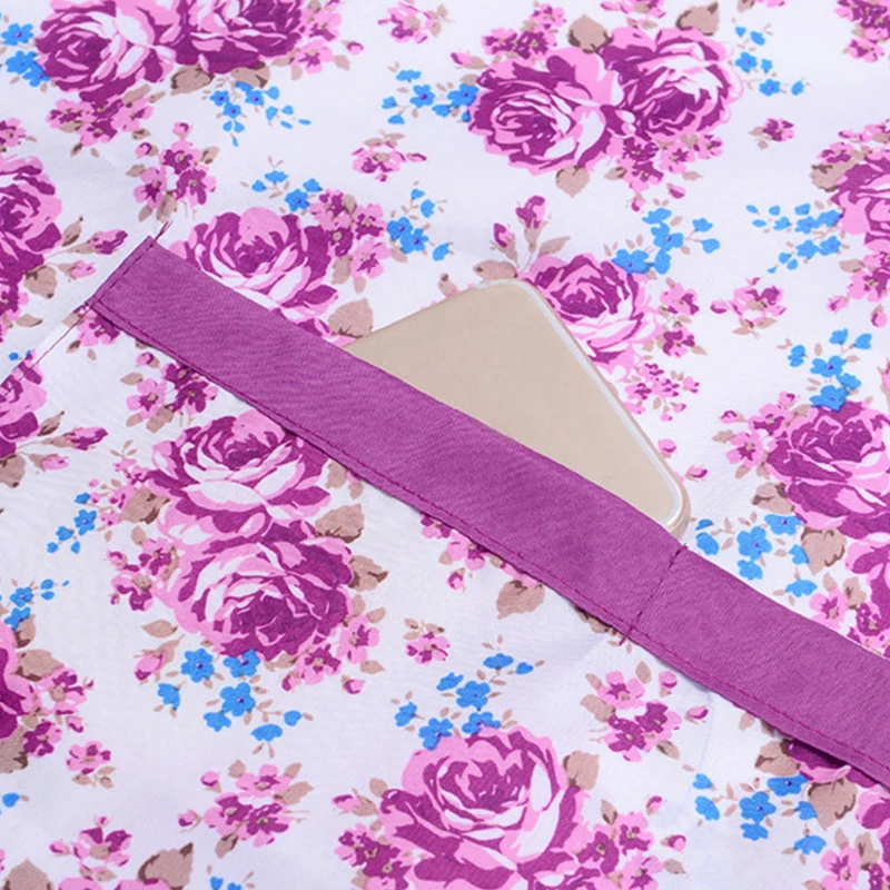 Модный домашний взрослый кухонный Регулируемый хлопковый фартук без рукавов