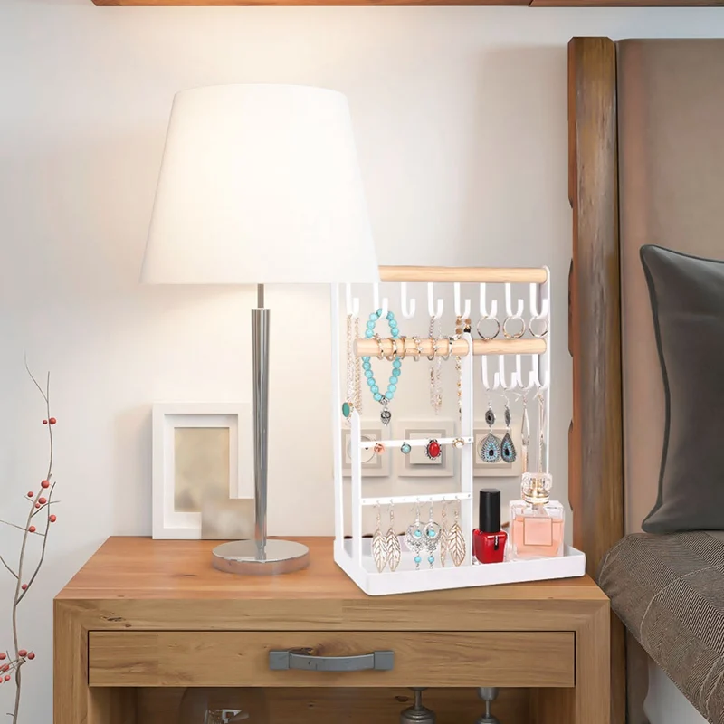 

Nordic Ins Hook Jewelry Rack Jewelry Display Stand Earrings Display Cases & Displays Convenient Practical Concise