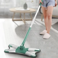 wash dry mop telescopic reusable wood floor microfibre magic no hand wash mop ceramic tile limpieza hogar home cleaning dg50tb