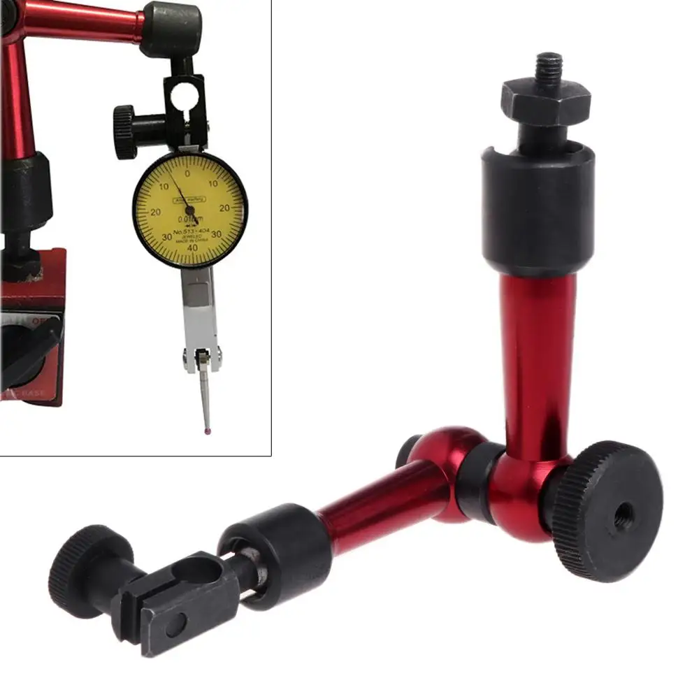 M5 Universal Flexible Magnetic Metal Base Holder Stand For Dial Indicator New