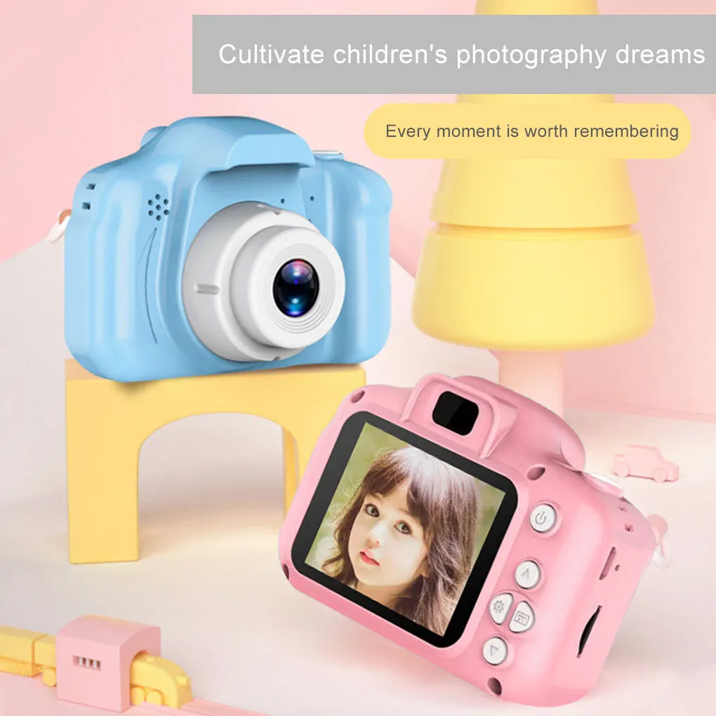

Children Kids Camera Mini Educational Toys For Children Baby Gifts Cartoon Birthday Gift Portable Adjustable Digital Camera