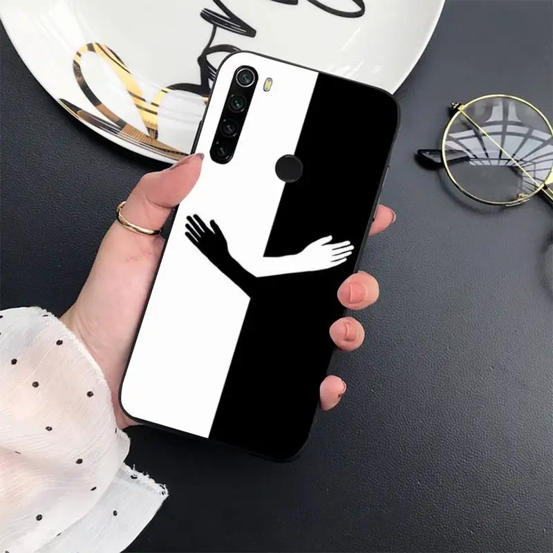 

Coffee cup black and white simple Phone Case For Xiaomi Redmi 7 8 9t a3Pro 9se k20 mi8 max3 lite 9 note 9s 10 pro