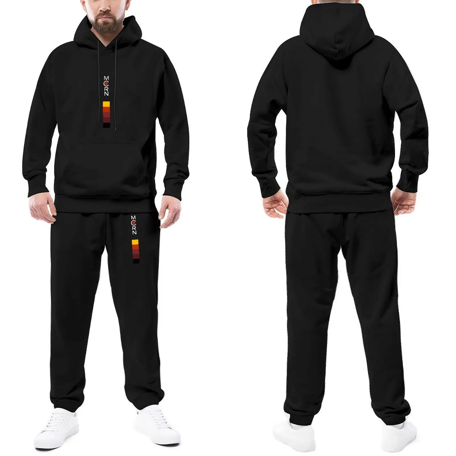 

Expanse Mens Tracksuit Set Mcrn Christmas Sweatsuits Male Sweatpants and Hoodie Set Casual