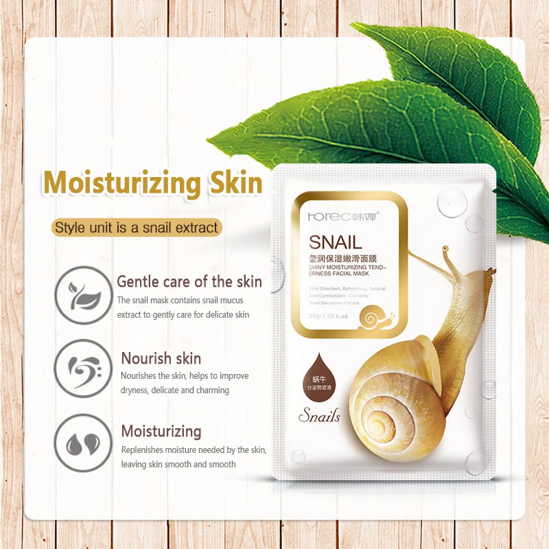 Улиточная маска для лица долговечная увлажняющая питающая контроля жирности