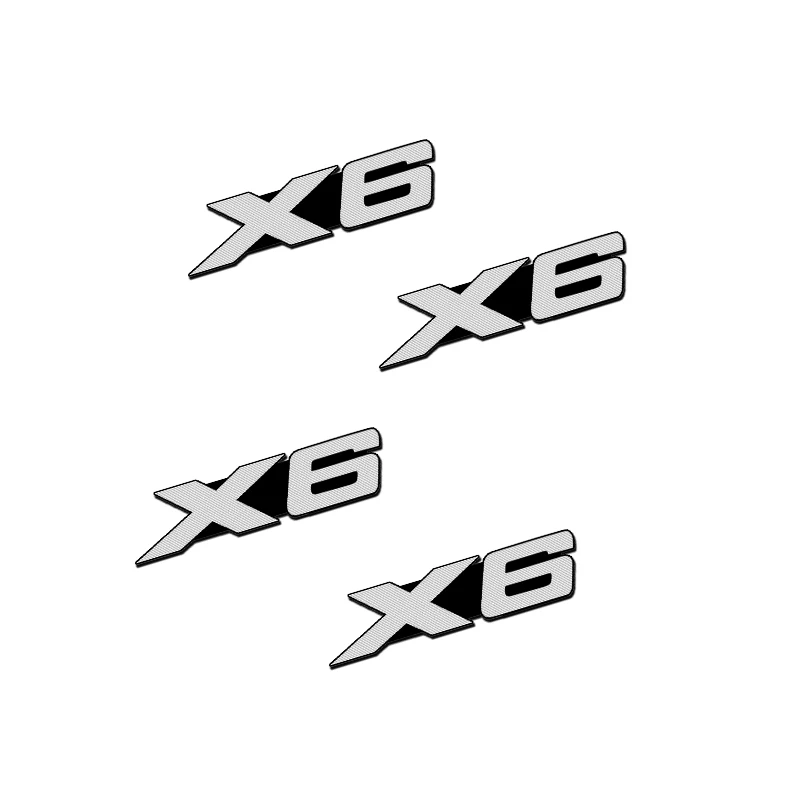 3D автомобиля Динамик стерео алюминиевая эмблема Стикеры для BMW X6 2010 2019