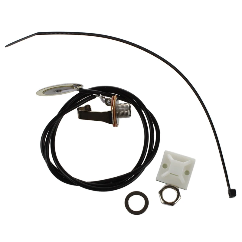 

Hot AD-Acoustic Guitar Transducer Pre-Wired Amplifier Piezo Jack Pickup Accessory