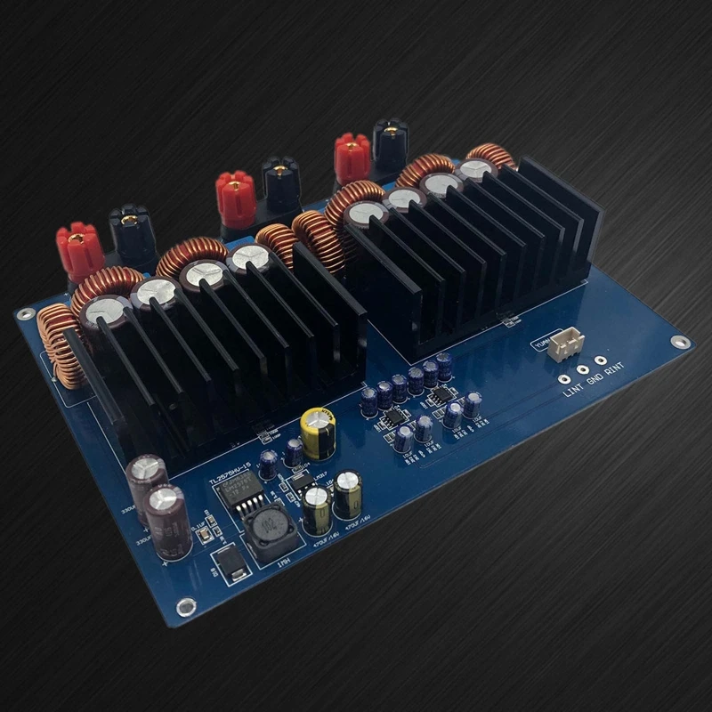 

1200W TAS5630 + OPA1632DR 330UF/100Vx4 2.0 Channel Class D Digital Amplifier Board