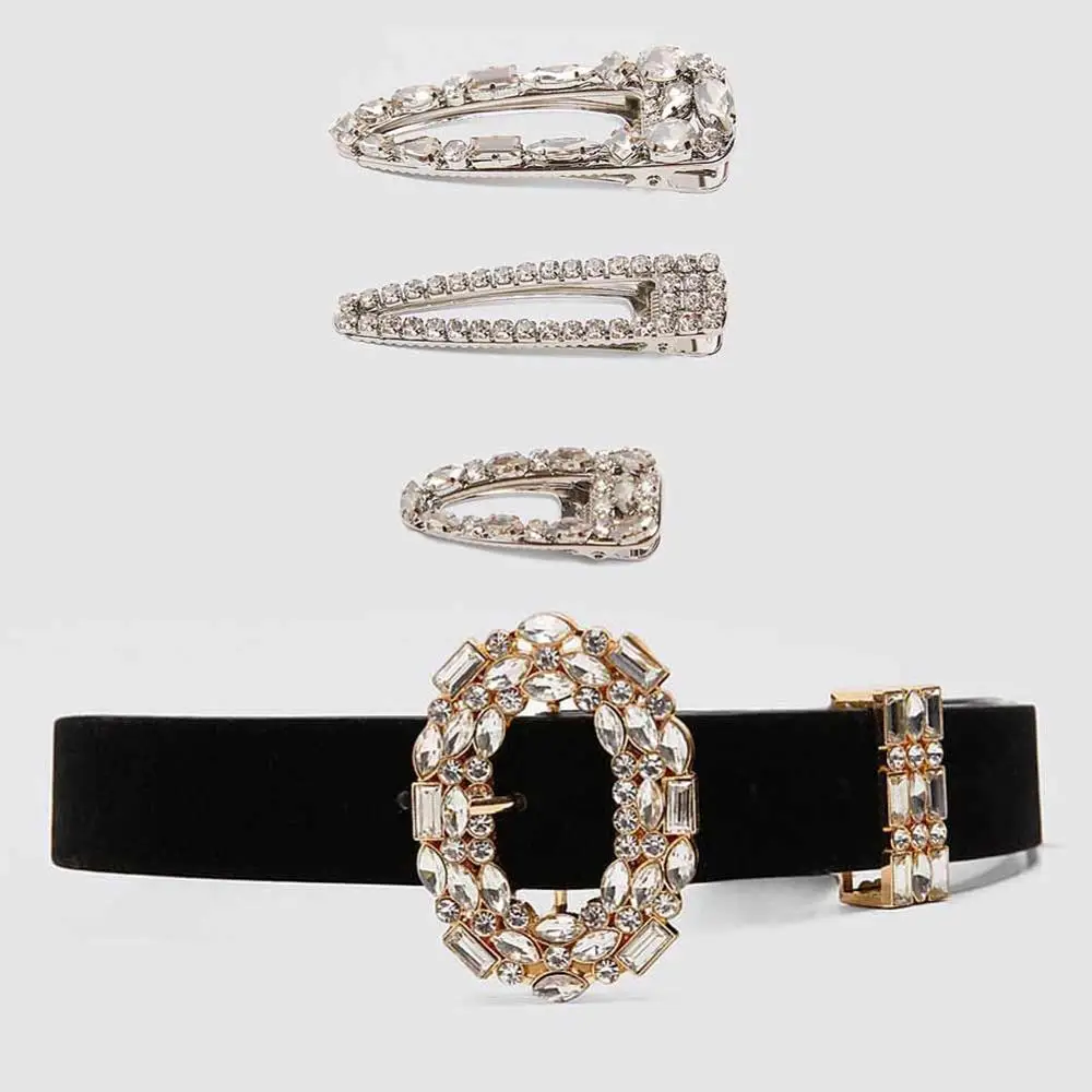 Style 55 Girlgo ZA Роскошный металлический пояс макси с кристаллами в стиле барокко для женщин, трендовые стразы, аксессуары для талии, свадебные украшения, подарки - Цвет: Style 55