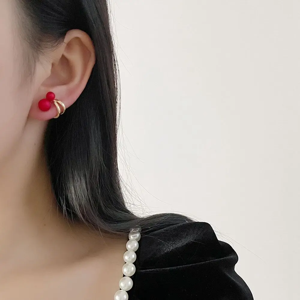 

Earrings Women Bridal Earrings C Shape Female Stud Earrings Pearl Earrings Mental Hoop Earrings Korean Style Earrings