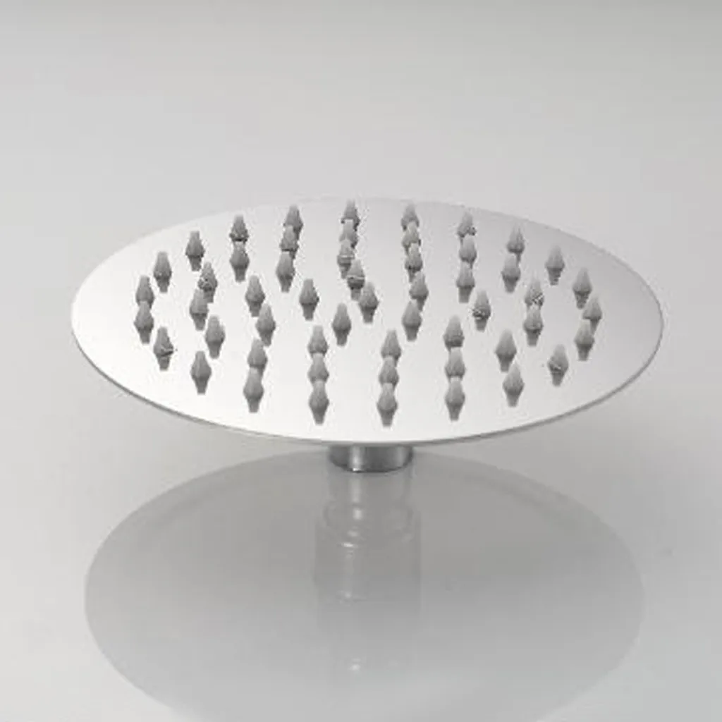 Вращающаяся на 360 ° насадка для душа круглая высокого давления с турбонаддувом