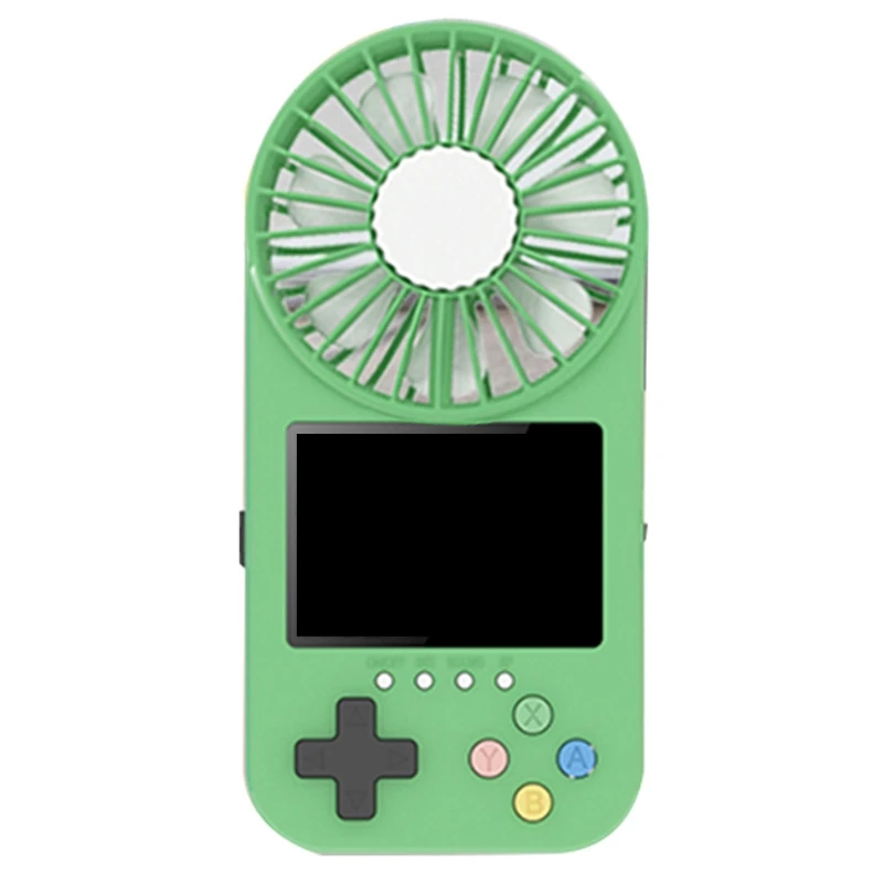 

Handheld Game Console with USB Fan, Retro Mini Game Player with 500 Classic FC Games, 800mAh Rechargeable Battery