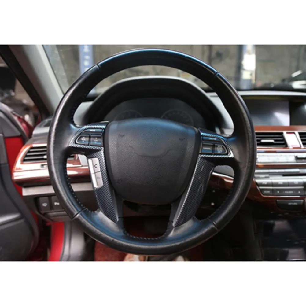 

ABS Steering Wheel Cover Car For Honda Accord 2008-2013 Frame Durable New