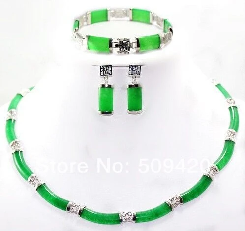 Бесплатная доставка&gt красивый AAA натуральное зеленое серебряное ожерелье с