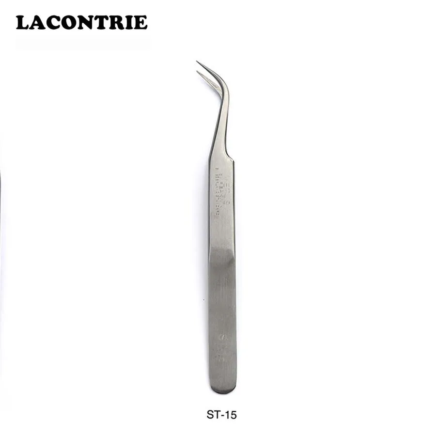 1/2 шт. Пинцет для наращивания ресниц макияж из нержавеющей стали немагнитные