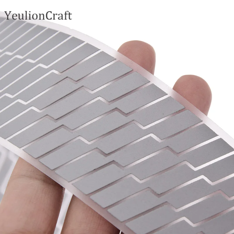YeulionCraft 100x5 см термопереводная фольга горячего тиснения бумажная наклейка виниловая пленка DIY светоотражающая лента Железная на ткани одежда ремесла