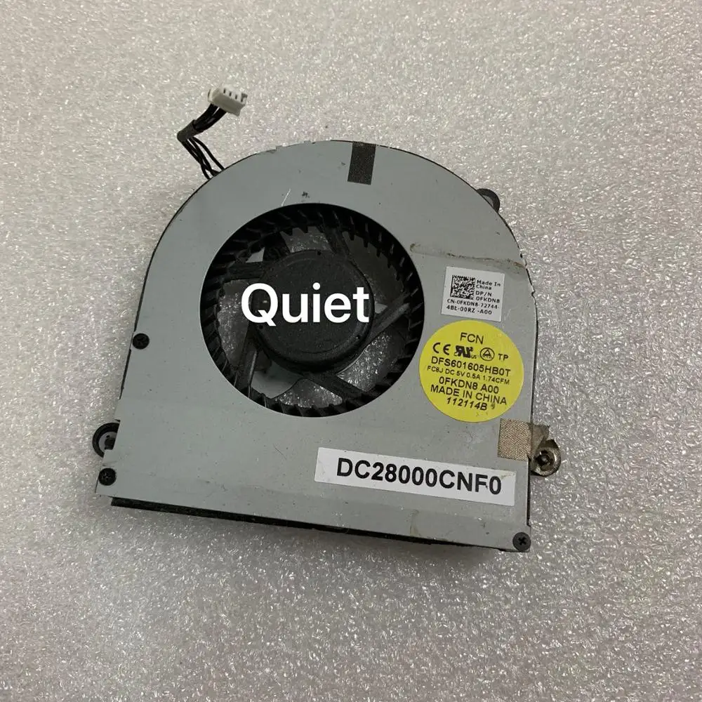 

Бесплатная доставка, новый оригинальный вентилятор для ноутбука Dell Alienware M17x R4, графический термовентилятор 0FKDN8 FKDN8