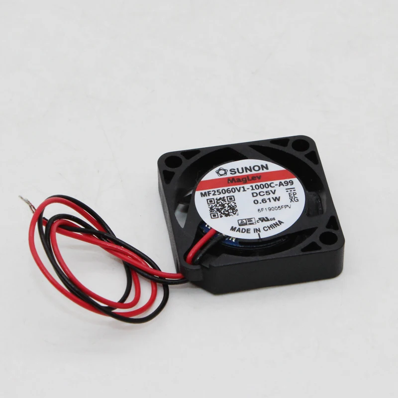 SUNON MF25060V1-1000C-A99 DC 5V 0,61 W 25x25x6mm 2-проводной Вентилятор охлаждения сервера