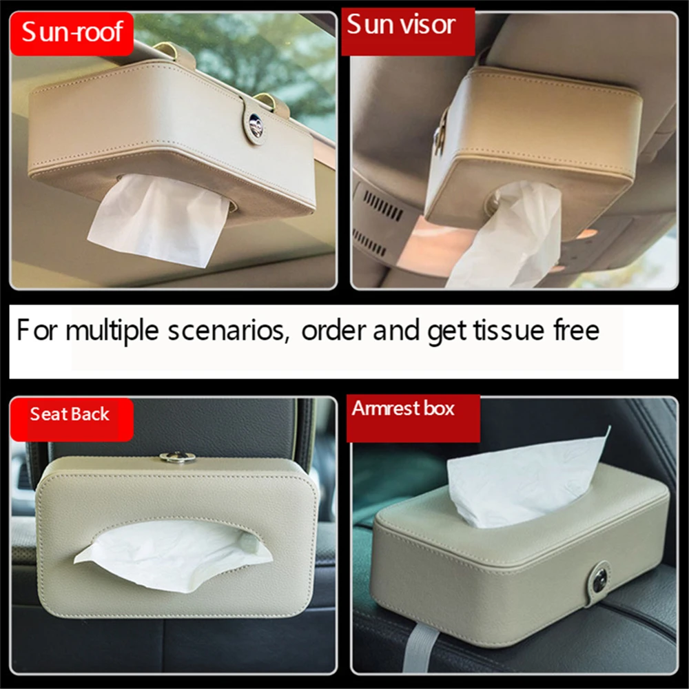 B LIFE многофункциональная автомобильная ТКАННАЯ Бумага держатель с одну салфетку
