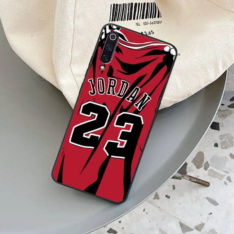 

Basketball Jordan 23 Phone Case for Xiaomi mi 6 6plus 6X 8 9SE 10 Pro mix 2 3 2s MAX2 note 10 lite Pocophone F1