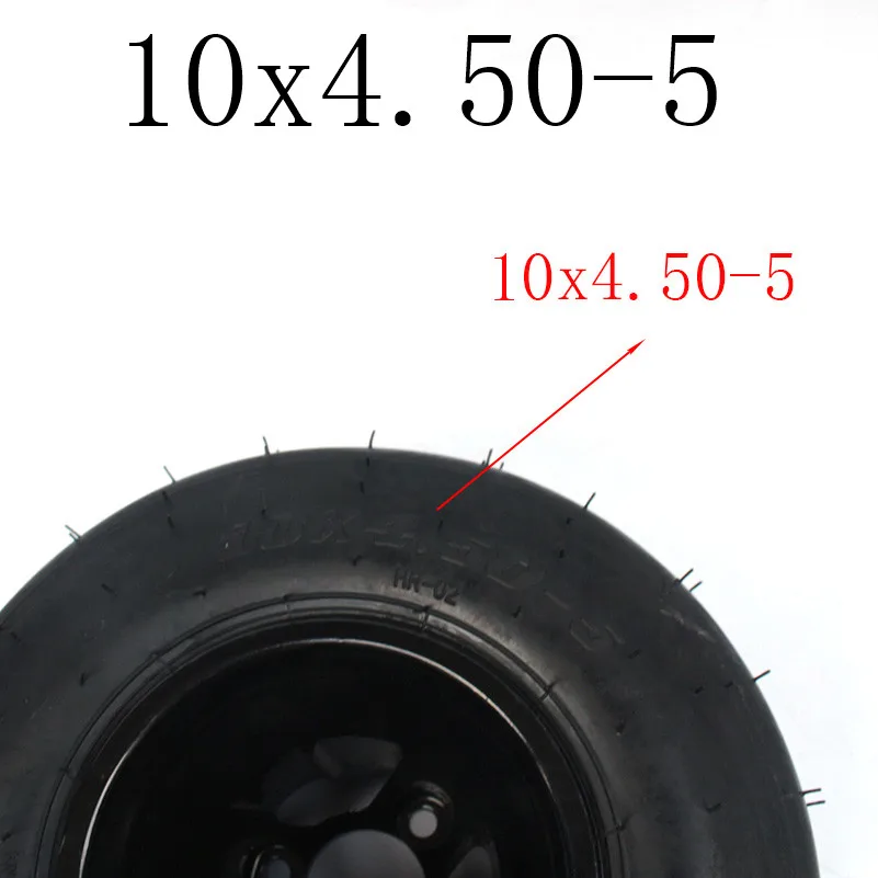Новые высокопроизводительные 10x4. 50-5 шины с концентратором подходят для Kart Drift велосипедные колеса задние колеса пляжные автомобильные аксессуары ATV Quad запасные части