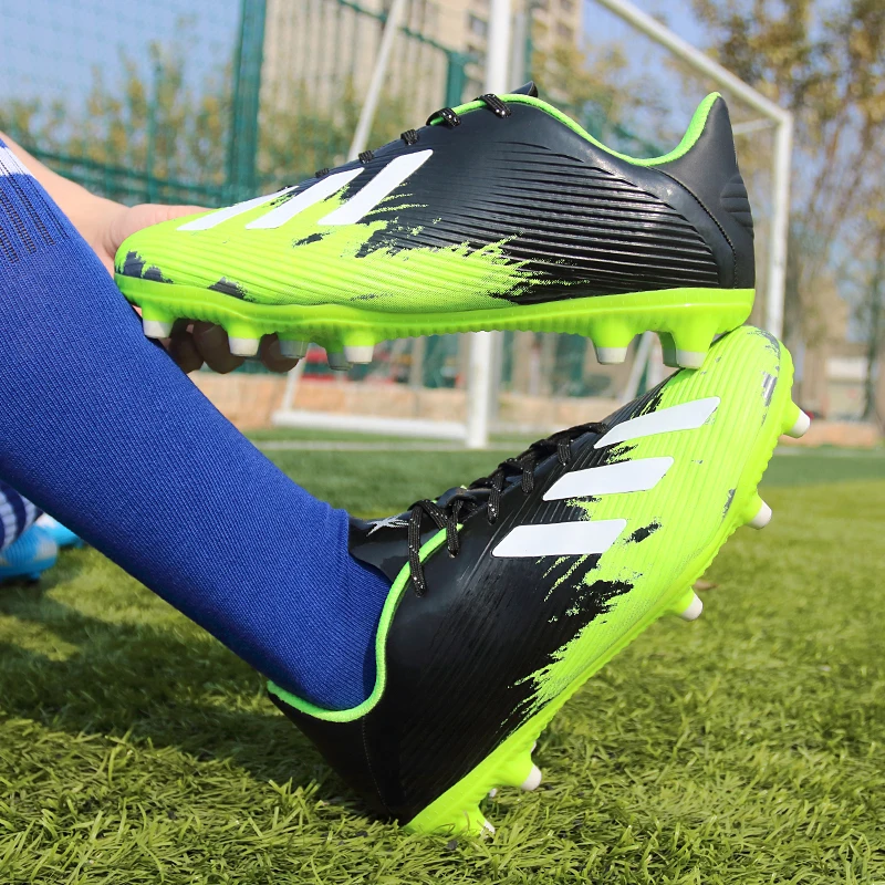 

Men Training TF Soccer Shoes Artificial Grass Anti-Slippery Youth Football Shoes Kids AG Sports Training Shoes