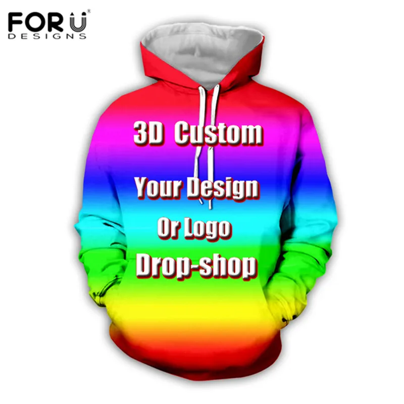 FORUDESIGNS/3D толстовки; Креативная одежда с принтом тигра и волка в стиле Харадзюку; мужской повседневный спортивный костюм; сезон осень-зима; Poleron Hombre; спортивная одежда - Цвет: customZ72