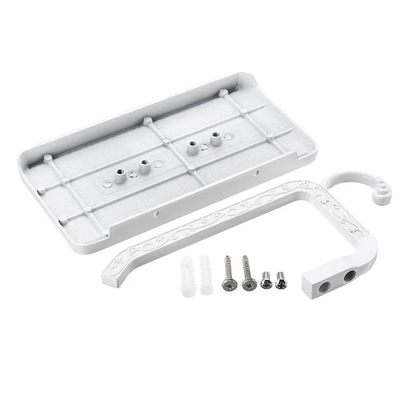 Держатель для туалетной бумаги с полкой из цинкового сплава|Держатели бумаги| |