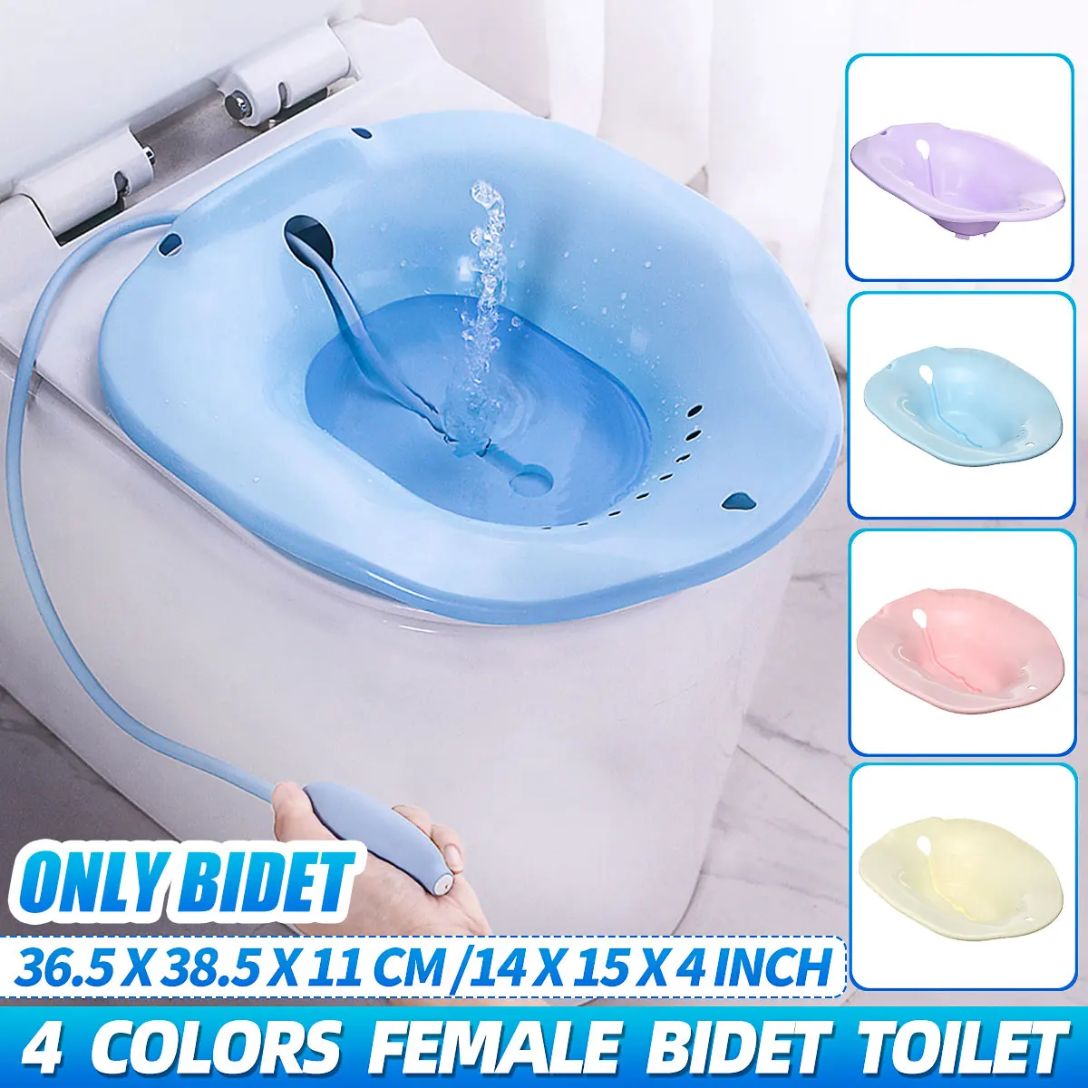 

4 Colors Yoni Steam Seat Stool Herbal Sitz Bath Bowl Female Bidet Toilet