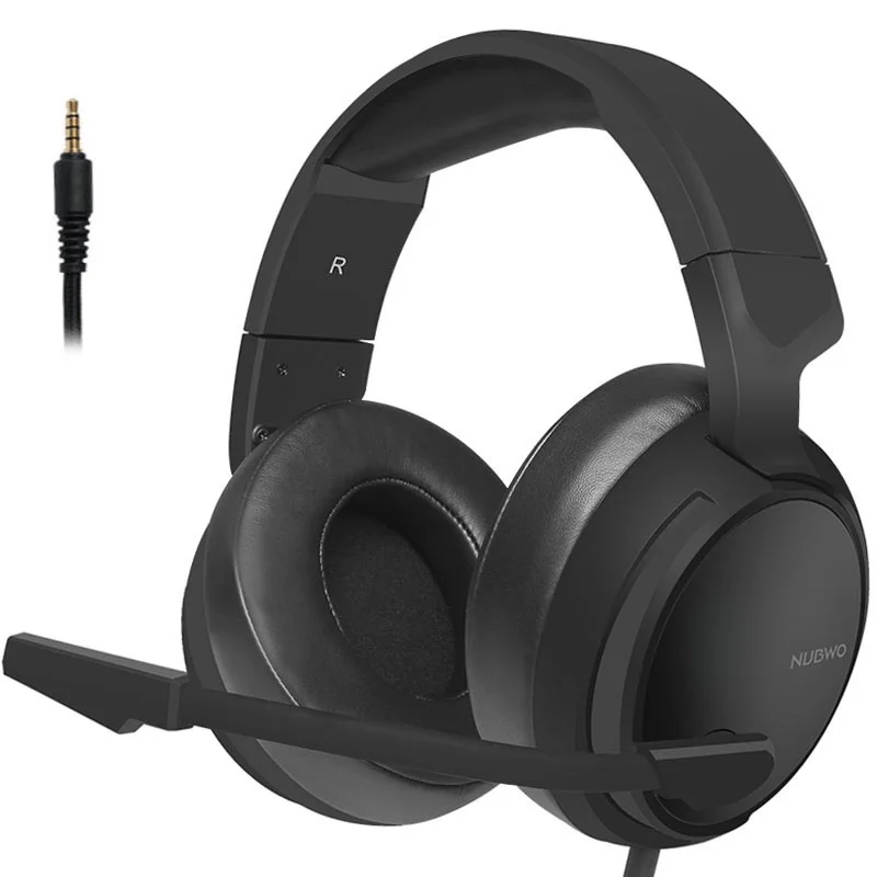 Black-No Retail Box Casque бас гарнитура геймер 7,1 Наушники с микрофоном для nintendo switch PS4/телефон гарнитура игровая - Цвет: Black-No Retail Box