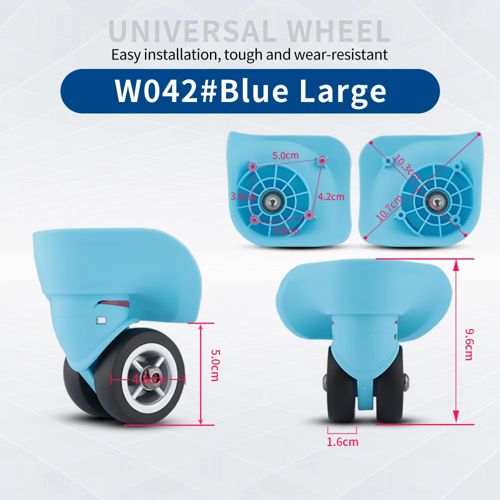 TANGYIPIN W042Suitcase modification wheel Compatible with Mailv trolley case accessories sturdy colored wear-resistant universal