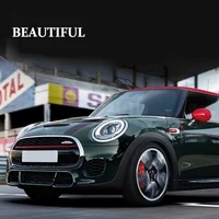 ABS Car Styling For BMW Mini Cooper S F55 F56 F57 Car Front Intake Grille Decorative Strip Cover Sticker Car Accessories 1PCS 4