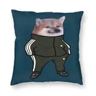 Чехлы Cheems Doge Сиба ину Inu Meme наволочка с двухсторонним принтом напольная Подушка Чехол для автомобиля наволочка под заказ домашняя декоративная подушка сиденье