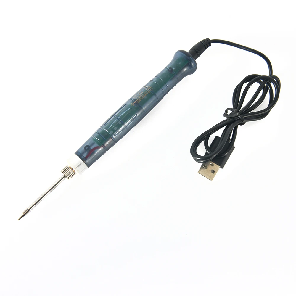 Portable USB Soldering Iron Professional Electric Heating Tool Repair with Indicator Handle Welding Gun | Инструменты