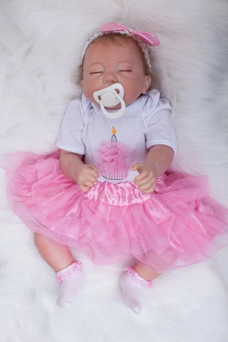 

20-22'' Reborn Baby Girl Doll Clothes Clothing Newborn Toys Without Doll Gifts For Girls Doll Clothes Baby Doll