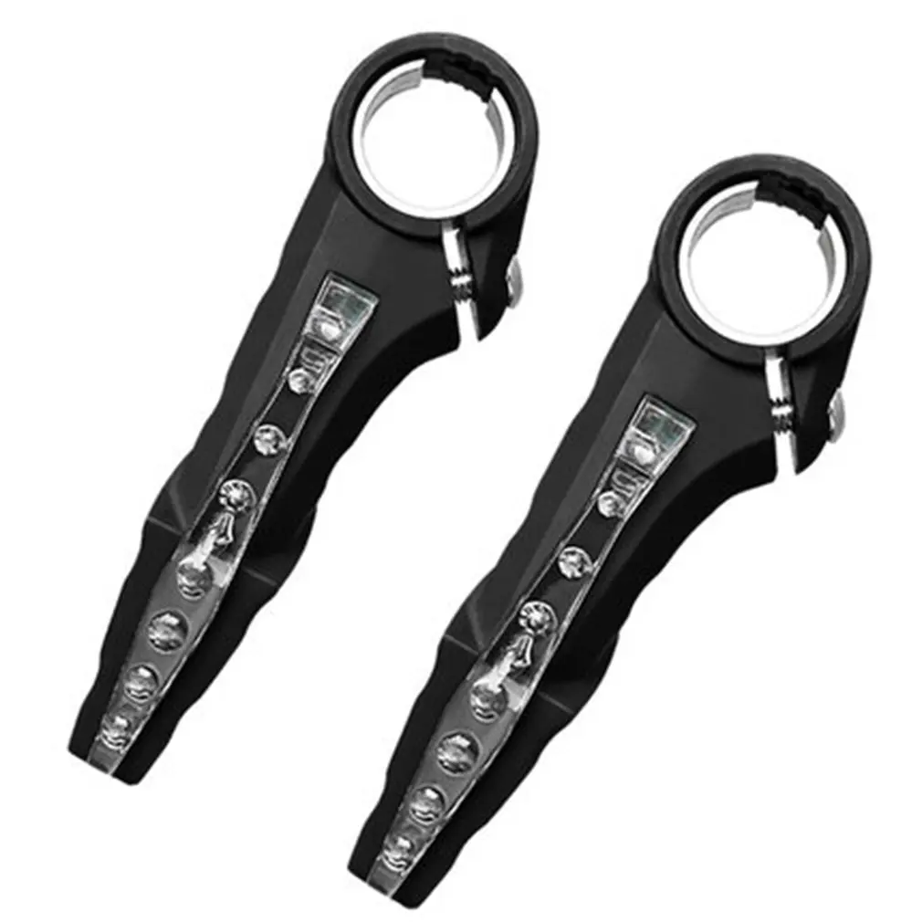 

MTB Bicycle Handlebar LED Turn Lights Flash Light Cycling Mountain Bike Handle Bar End Night Safety Warning Lamp