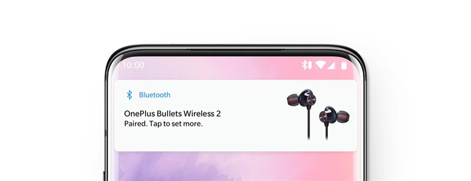 Оригинальные беспроводные наушники OnePlus Bullets 2, гибридные наушники AptX с магнитным управлением, Google Assistant, быстрая зарядка для Oneplus 7 Pro