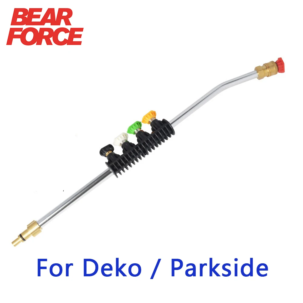 

Наконечники для мойки высокого давления, металлическая струйная трубка, быстрое сопло для моек высокого давления Deko/ Parkside