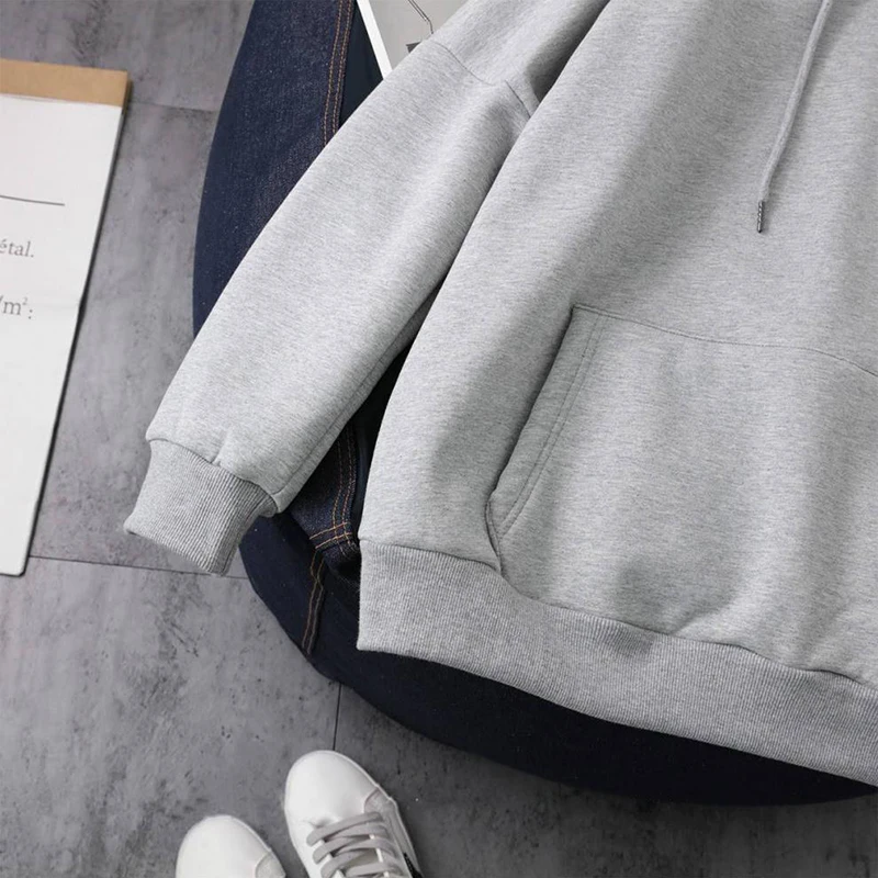 Толстая флисовая осенне-зимняя мода Женская Стандартная теплая однотонная