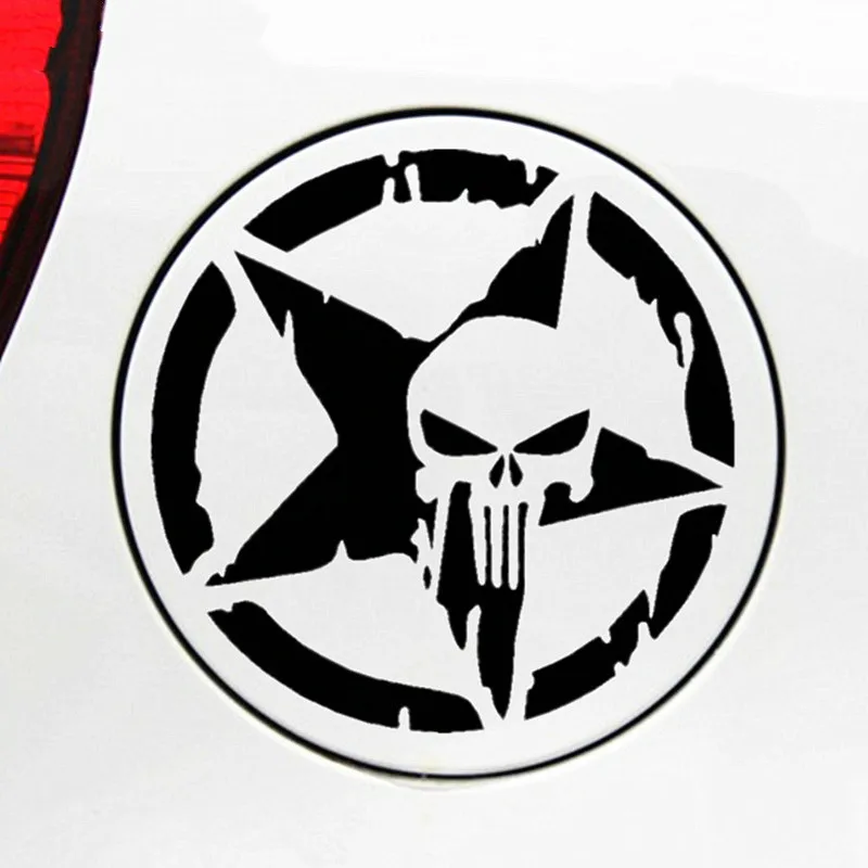 

Hot Funny Five-pointed Star Car Stickers and Decals Waterproof Windshield Car Decorative KK16*16cm Vinyl