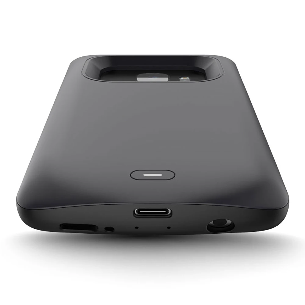 2019 чехол для внешнего аккумулятора Samsung Note 8 9 мягкий силиконовый Galaxy S9 S8 Plus