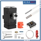 BIQU Upgrade H2 V2.0 500 C, экструдер с MAX31865, титановая медь, Тепловой разрыв, стальная насадка для Ender3 V2 CR10, детали для 3D-принтера