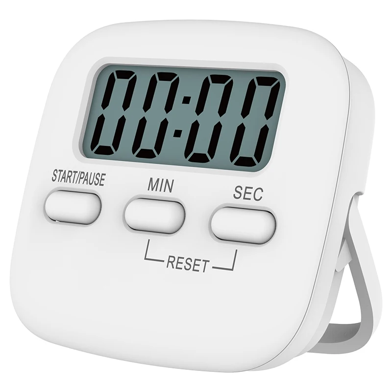 ЖК цифровой кухонный таймер для выпечки Магнитный поглощающий счетчик готовки