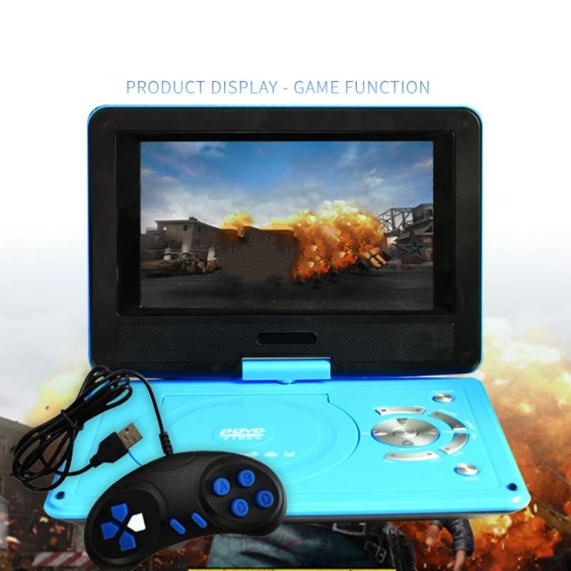 Портативный автомобильный Dvd-плеер с высокой четкостью 9 8 дюйма маленький