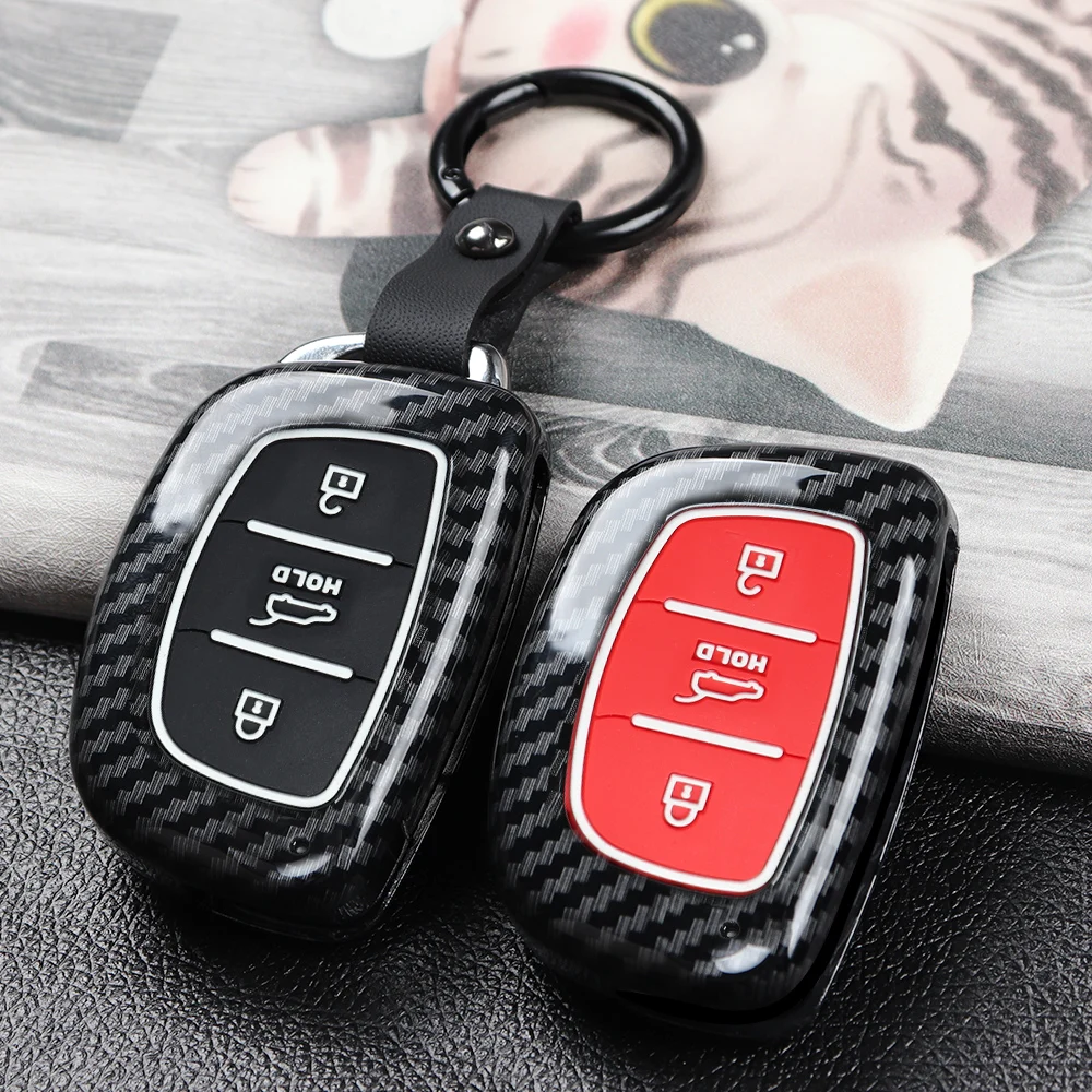 

Car Key Cover Case For Hyundai Tucson Creta ix25 ix20 ix35 i20 Sonata Verna Avante Solaris Accent Elantra Santa Fe Accessories
