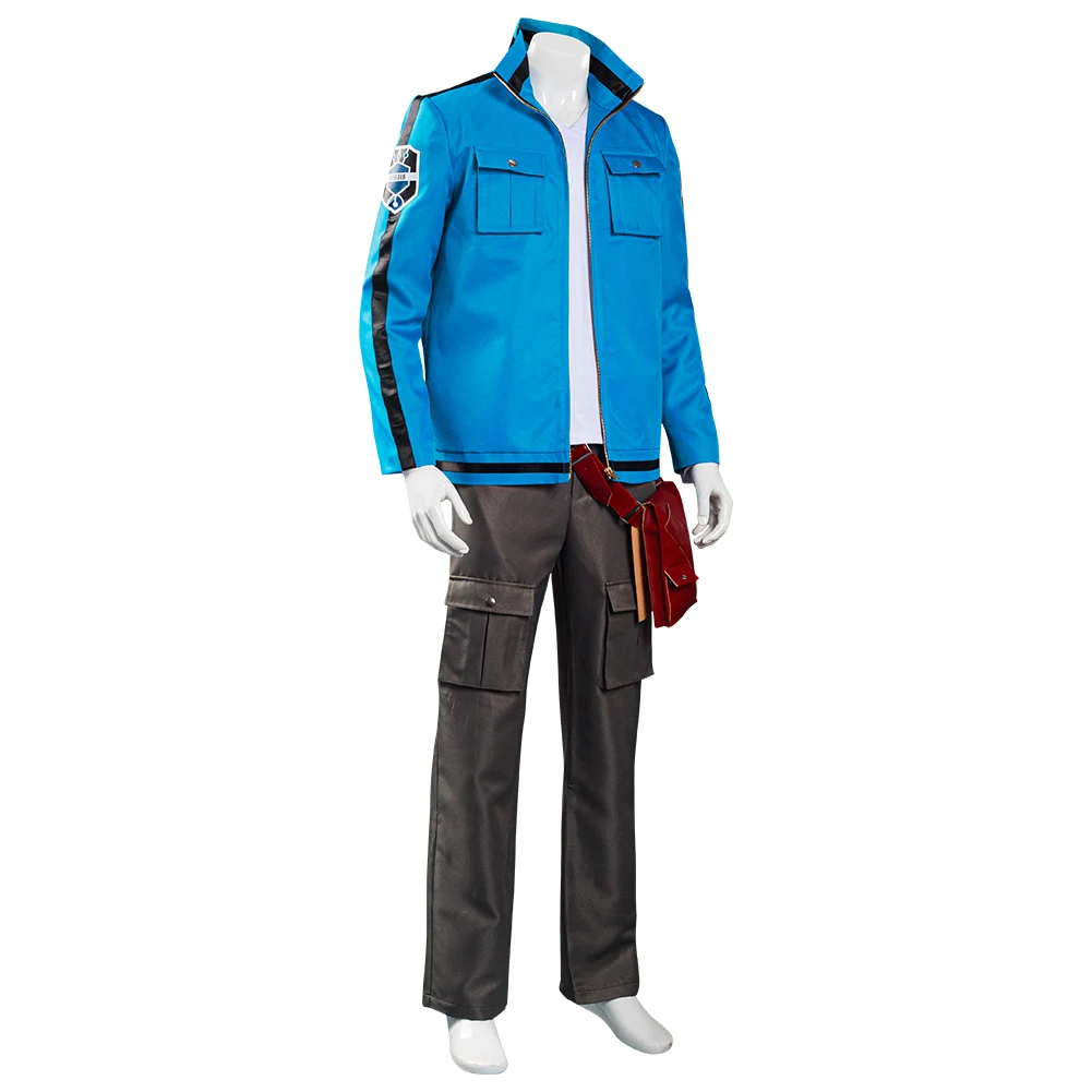 Костюм для косплея Цзинь Юичи из Аниме мир триггера костюм топ брюки наряды