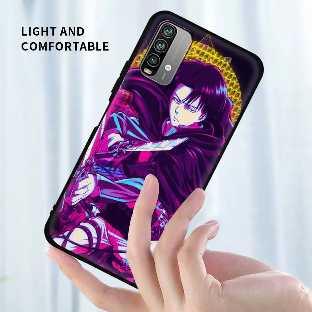 

Vaporwave Attack On Titan Soft Case for Xiaomi Redmi 9 Power 9T 9A 8A 7A 6A K30 9i Note 9S 9T 8 8T 7 Pro Phone Cover Silicon Bag